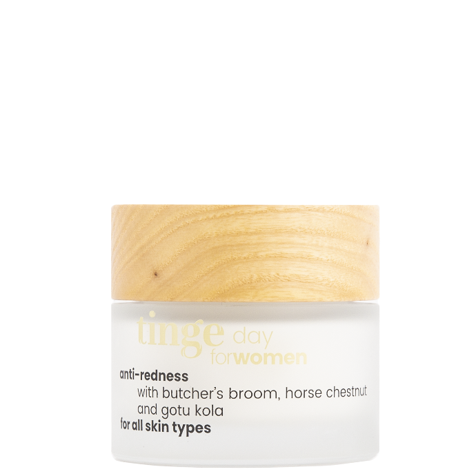 tinge anti-redness tinge anti-redness bottle on a white background
