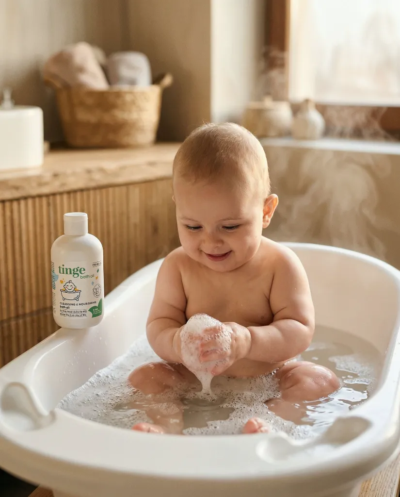 Tinge Bath oil for Babies-Lifestyle-2.webp