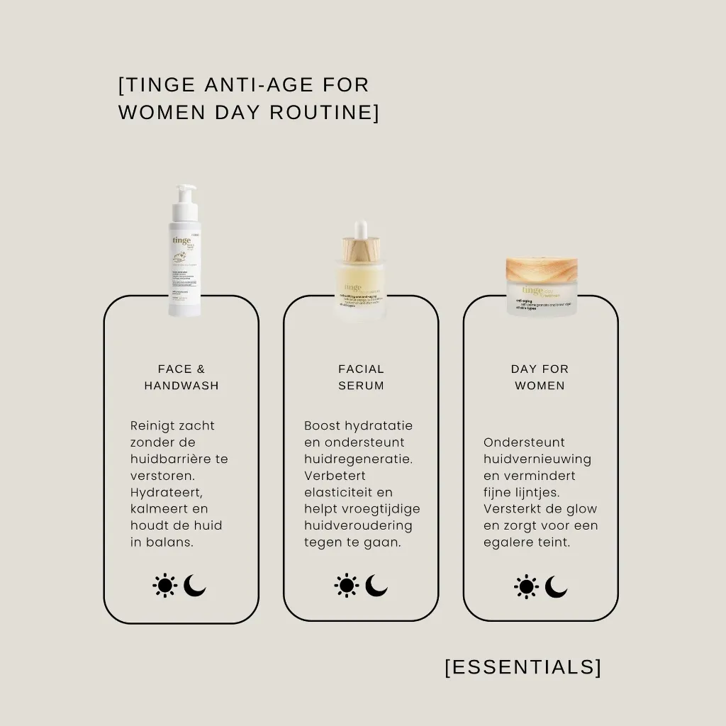 ​Tinge Routine Anti-Age for women