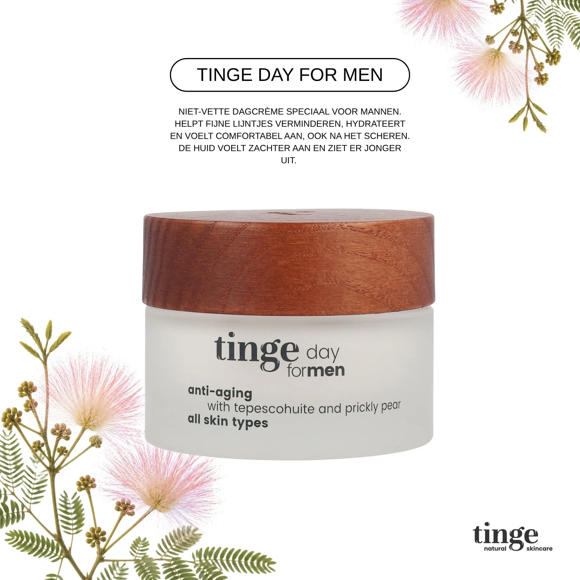 Tinge day for men 50ml