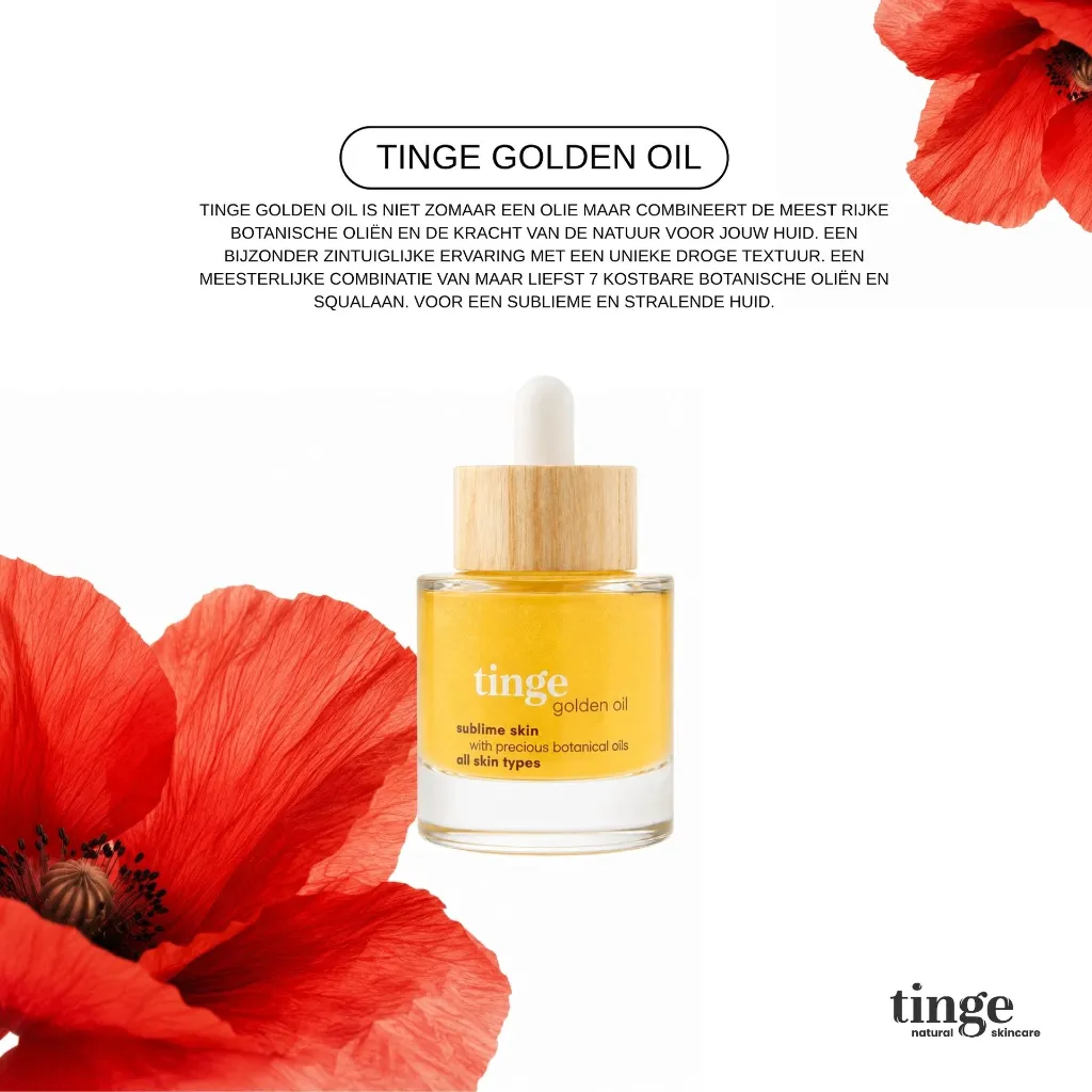 Tinge Golden Oil - droge lichaamsolie 30ml 