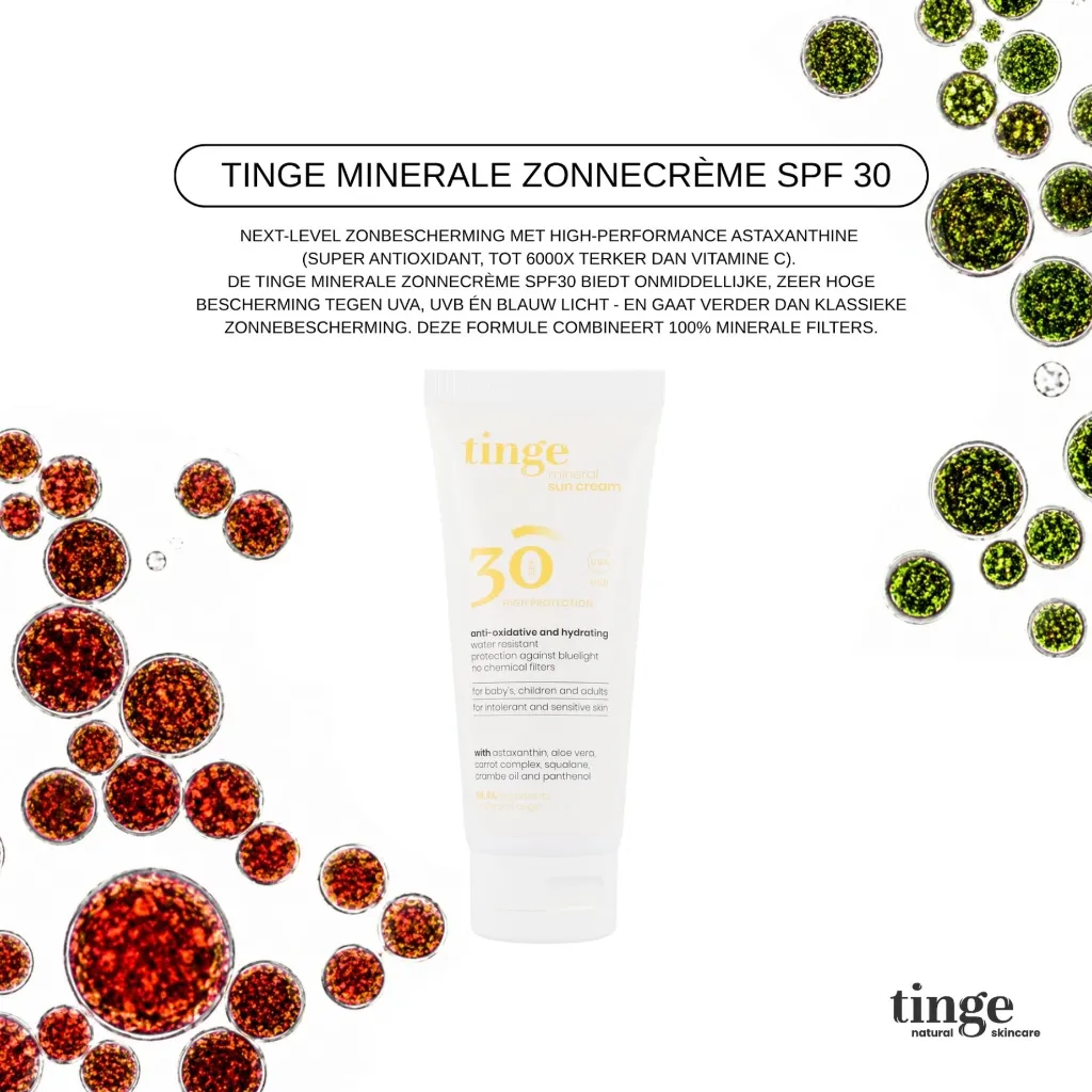 Tinge minerale zonnecrème SPF30 100mL