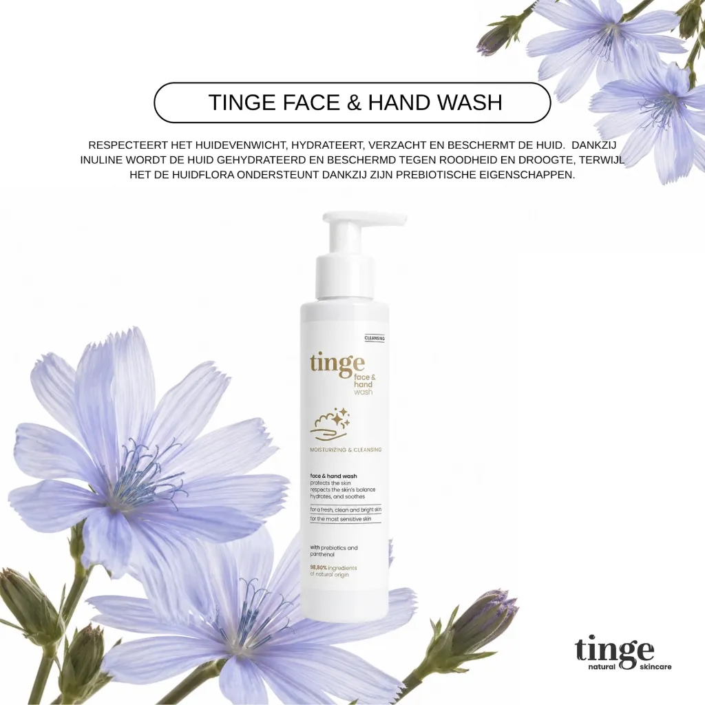 Tinge Face and hand wash 100ml