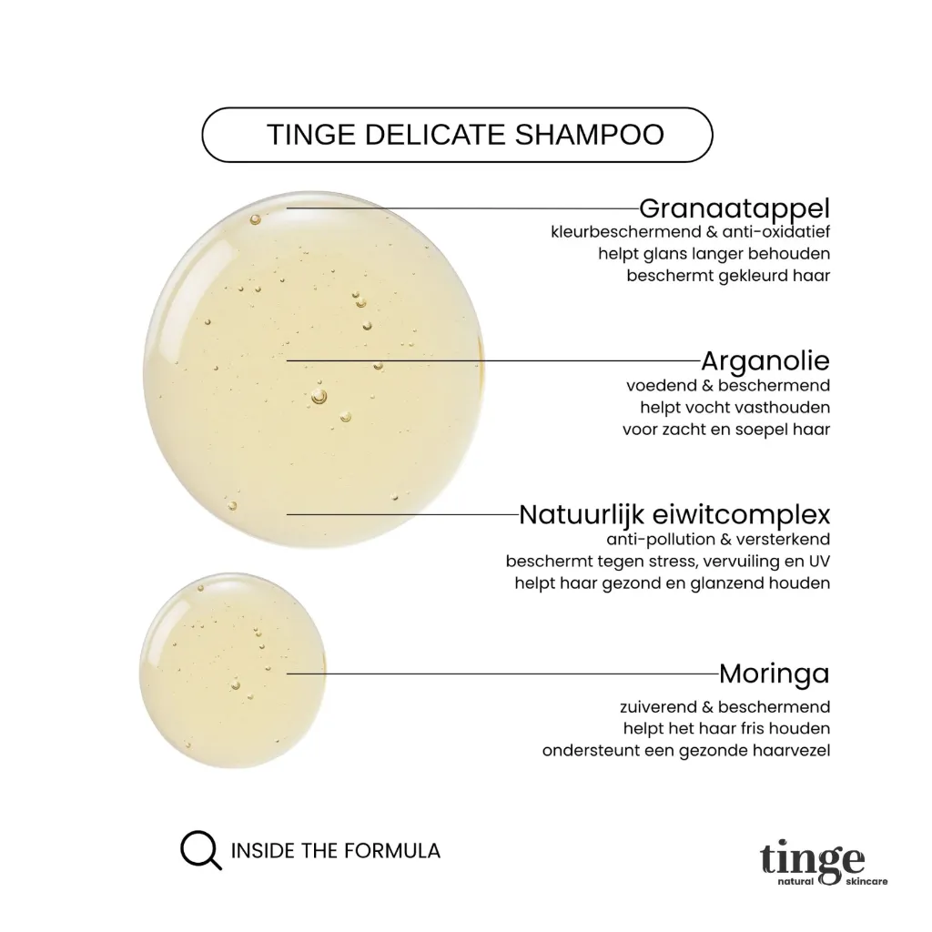 Tinge Delicate shampoo 200ml