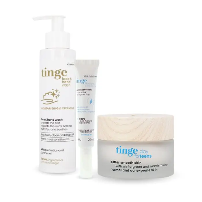Tinge Smooth TeenSkin Routine
