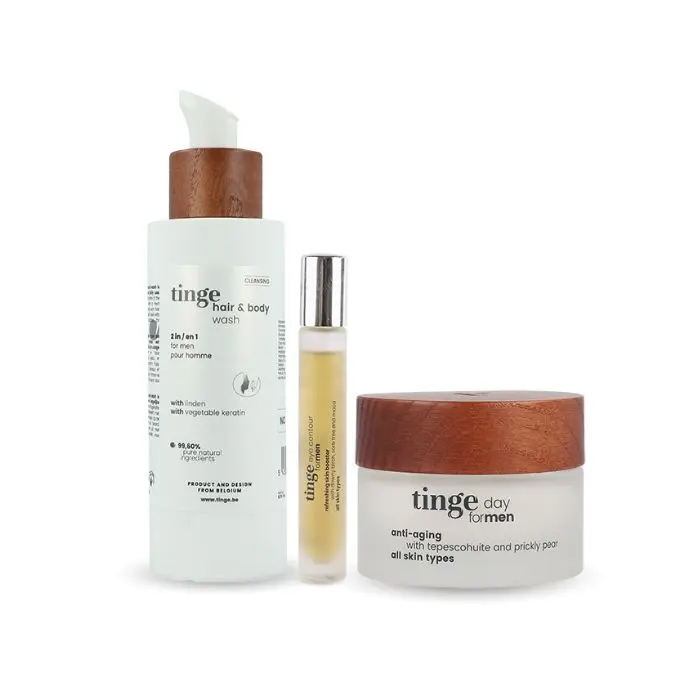 Tinge Routine quotidienne pour hommes