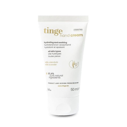 Tinge Hydratant crème pour les mains 50ml