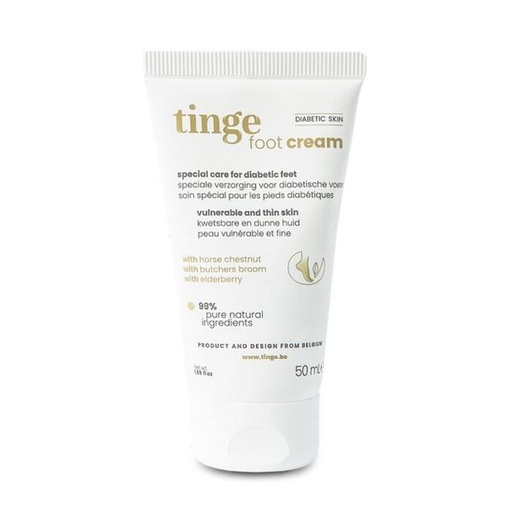 Tinge Crème pour le pied diabétique 50ml