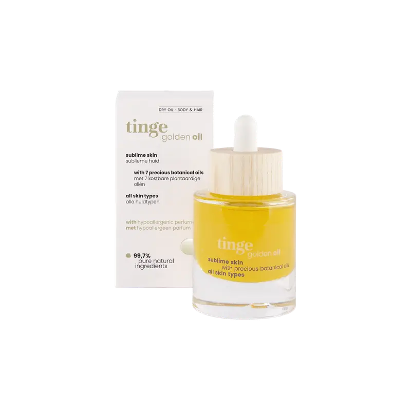 Tinge Golden Oil - droge lichaamsolie 30ml 