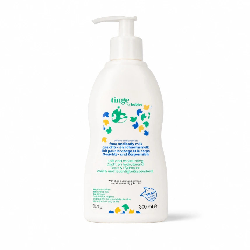 Tinge Bébe Lait pour le visage & corps 300ml