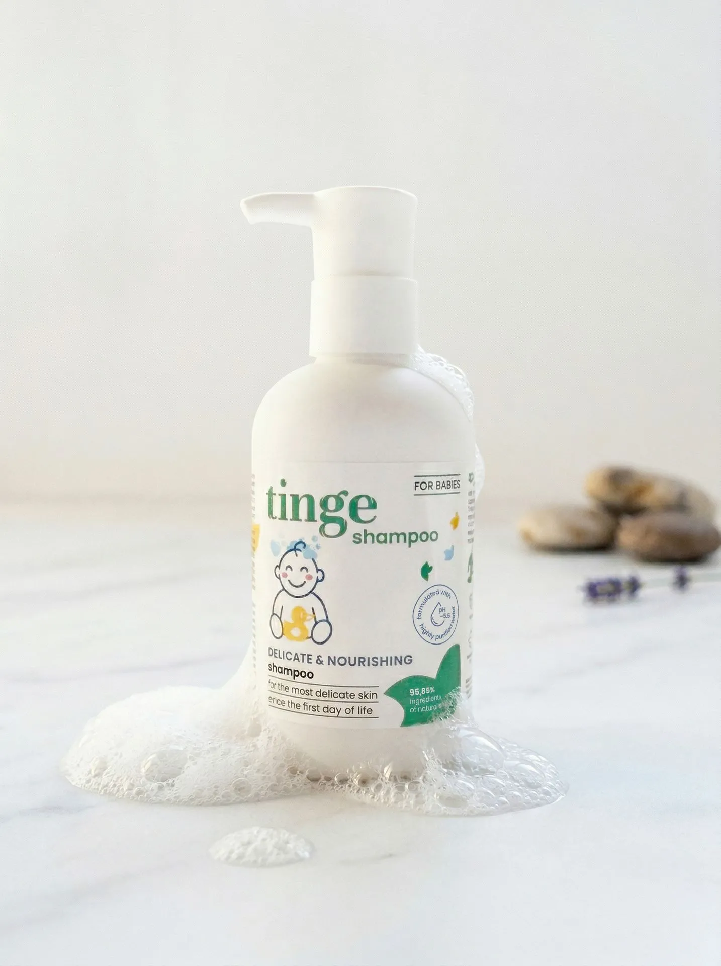 Tinge Bébé Shampooing 200ml 