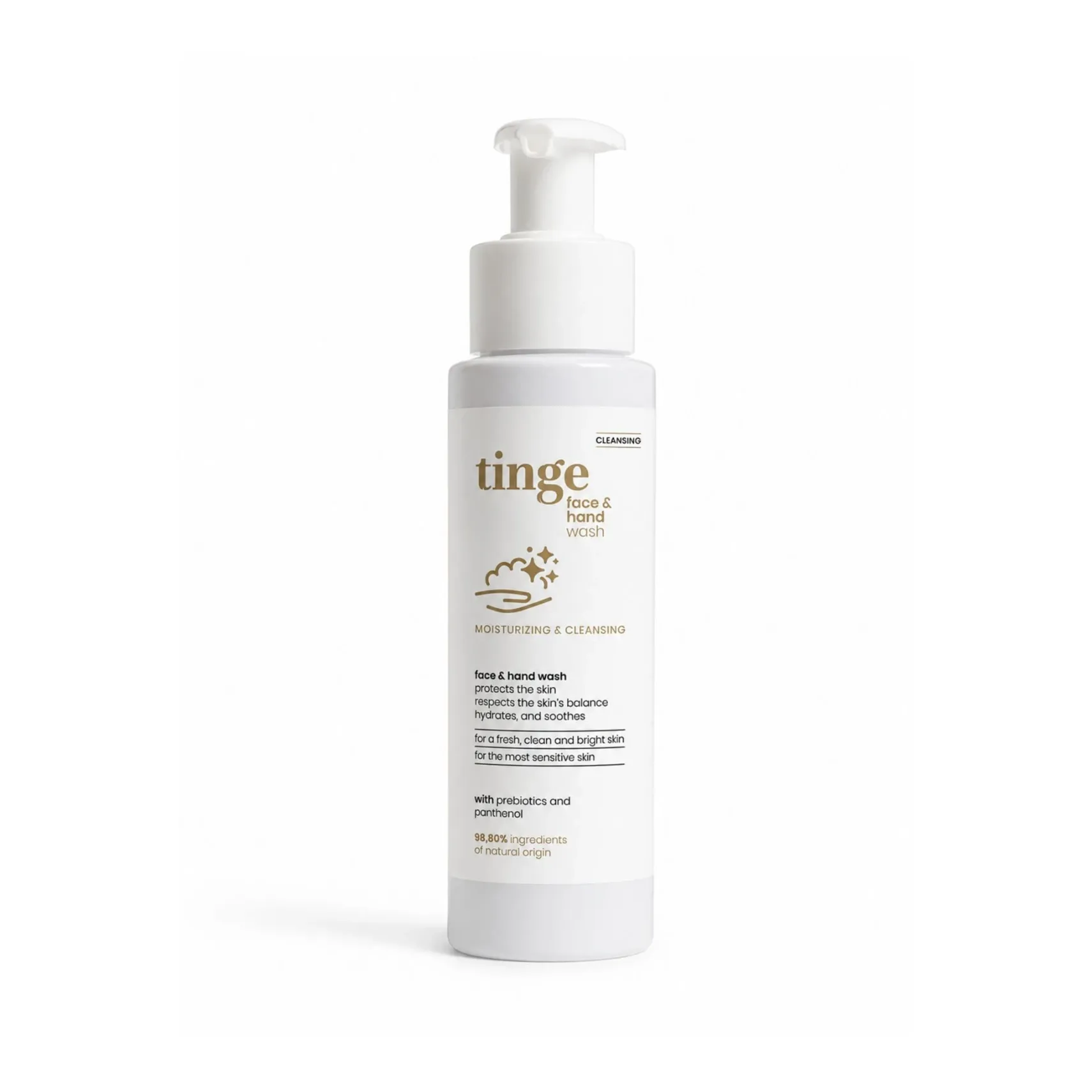 Tinge face and handwash 200ml