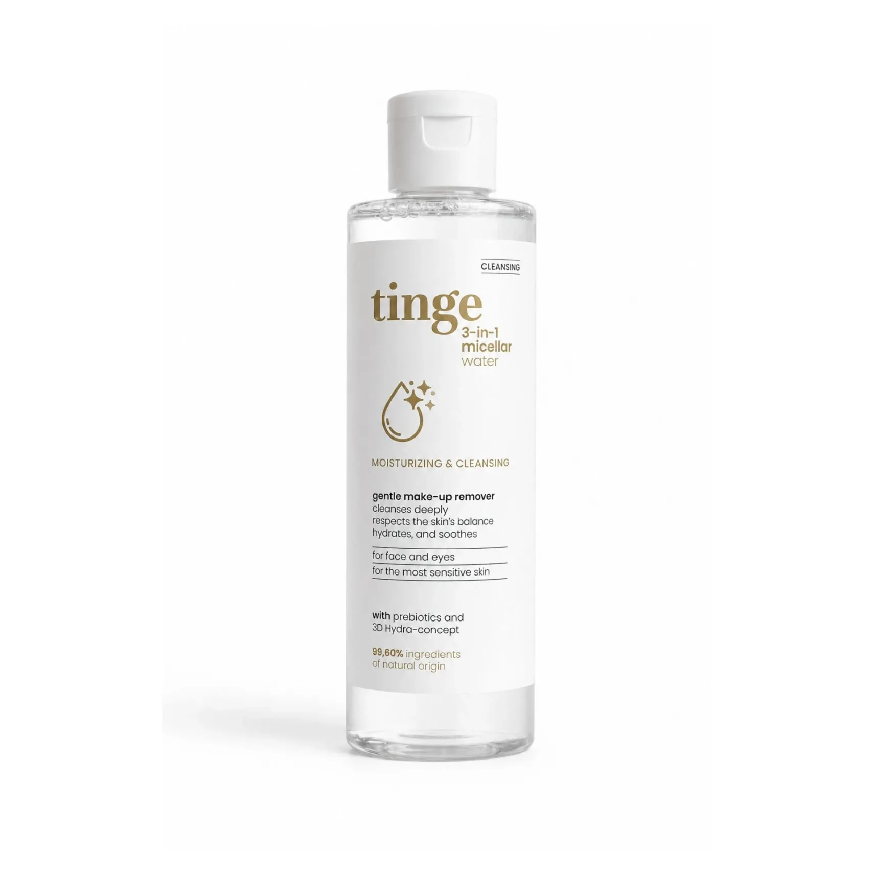 Tinge Eau micellaire 3 en 1  200ml