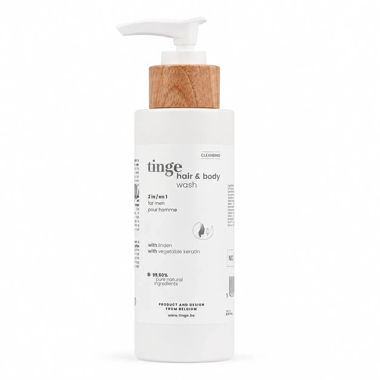 Tinge Hair & body wash 2 in 1 men 200ml