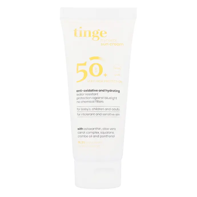 Tinge mineral sunscreen SPF50+ 100mL 