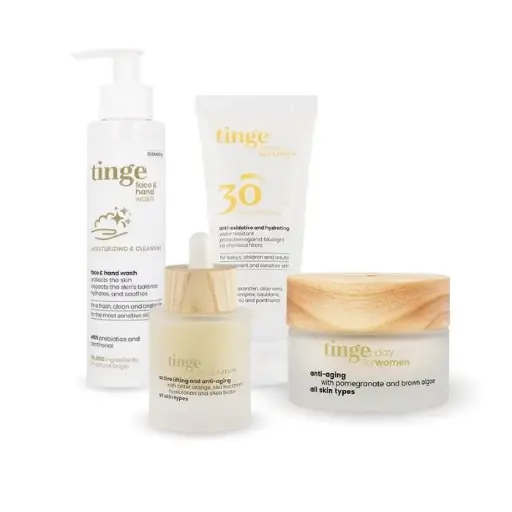 Tinge Anti-aging Routine Women +