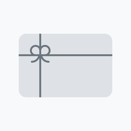 Tinge Gift Card, Silver
