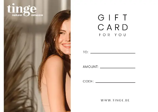 Tinge Gift Card, Silver